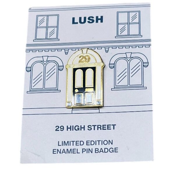 LUSH 29 High Street Limited Edition Enamel Pin Badge #2 - Picture 1 of 5